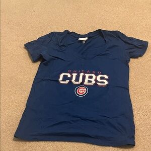 Chicago Cubs Women’s Blue T-Shirt